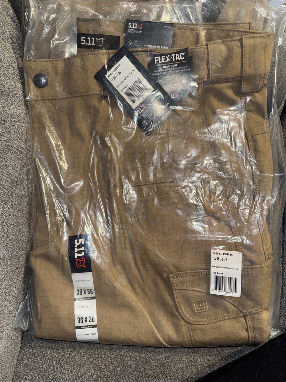 5.11 Tactical Pants, W38 x L36